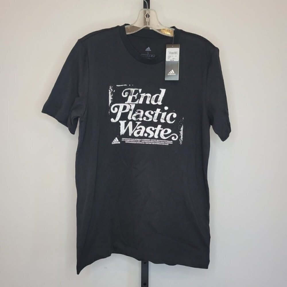 Adidas End Plastic Waste SS Top Black